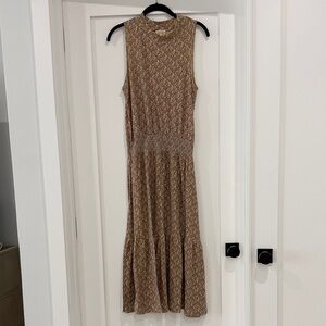 Nation LTD Floral Brown Maxi Dress